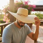 Chapéu Pantaneiro De Palha Caipira Roça Estilo Country - Imagem 8