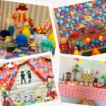 Tnt Estampado Toalha Festa Junina Arraiá Xadrez Chita 1,4x2m - Imagem 6