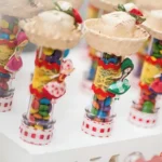 50 Chapeuzinho Miniatura Mini Chapéu Palha Festa Junina Cor Bege - Imagem 7