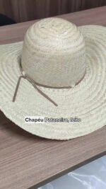 Chapéu Pantaneiro De Palha Caipira Roça Estilo Country - Imagem 2